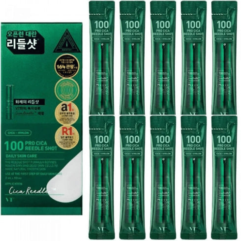 100 PRO CICA REEDLE SHOT (2ml*10ea) - WowSkin Romania