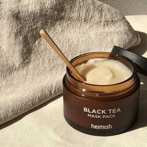 Black Tea Mask Pack - WowSkin Romania