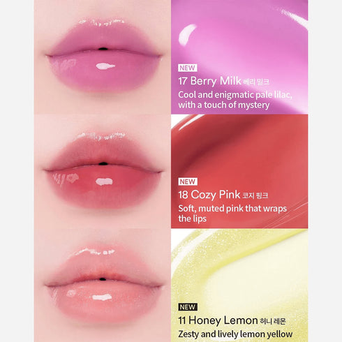 Juicy Berry Plumping Lip Oil 17 Berry Milk - WowSkin Romania