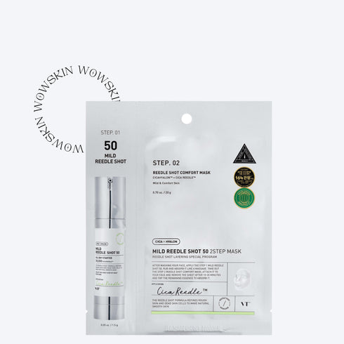 Mild Reedle 50 2 - Step Mask, 1 bucata - WowSkin Romania