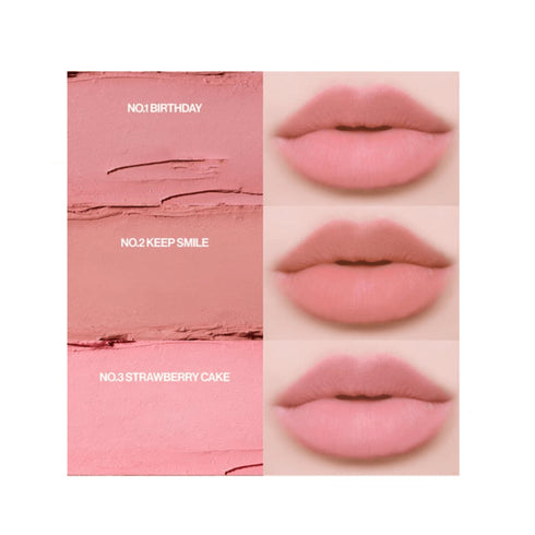 Oh! Happy Day Lip Pencil No.3 Strawberry Cake - WowSkin Romania