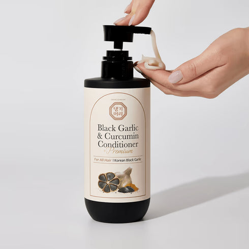 Premium Black Garlic & Curcumin Conditioner, 500 ml - WowSkin Romania