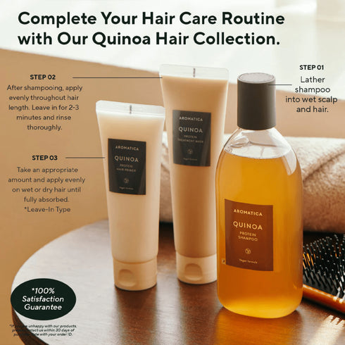 Quinoa Protein Shampoo - WowSkin Romania