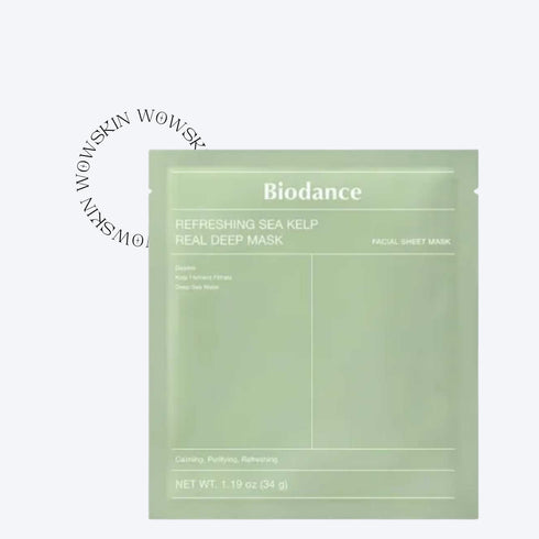 Biodance Refreshing Sea Kelp Real Deep Mask – mască gel cu alge marine pentru calmare şi sebum