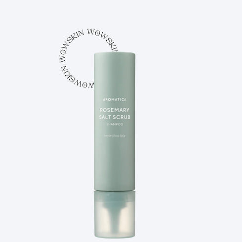 Curăță și exfoliază delicat scalpul cu Aromatica Rosemary Salt Scrub Shampoo, formulat cu sare naturală și rozmarin revitalizant.
