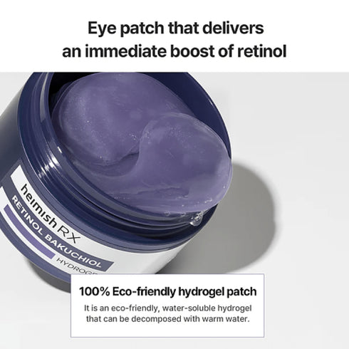 RX Retinol Bakuchiol Hydrogel Eye Patch - WowSkin Romania