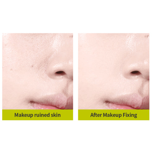 Satin Wear Healthy - Green Cushion RE - FEEL 14N Rosy Cheeks (+ Puff) - WowSkin Romania