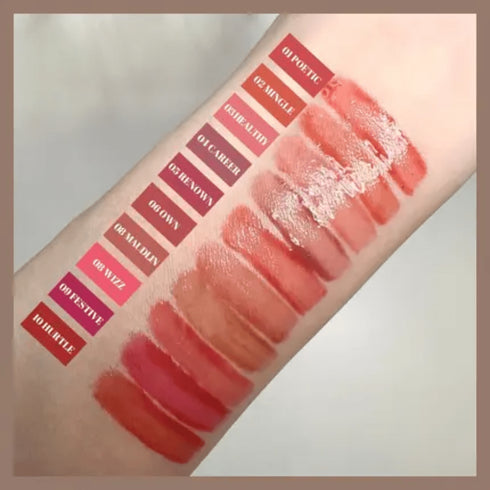 Aplicare BRAYE Thin Glow Tint 03 HEALTHY – aplic ajutor buzelor, aspect natural-radios