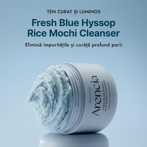 Fresh Blue Hyssop Rice Mochi Cleanser, 120G