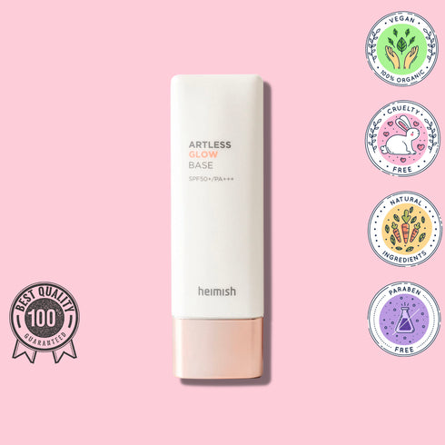 Artless Glow Base SPF 50+ - WowSkin Romania