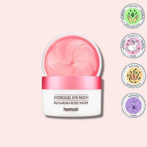 Bulgarian Rose Hydrogel Eye Patch - WowSkin Romania
