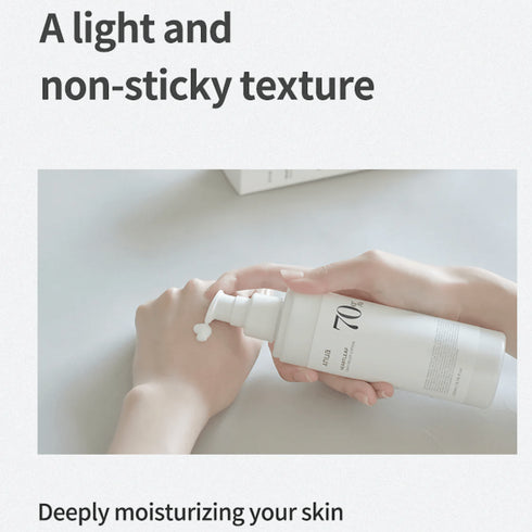 Descoperă loțiunea hidratantă cu Heartleaf 70% de la Anua, un aliat zilnic pentru pielea stresată. Formula ușoară se absoarbe rapid, oferind calmare și prospețime imediată.