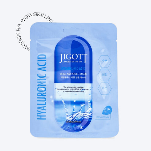 Hyaluronic Acid Real Ampoule Mask - WowSkin Romania