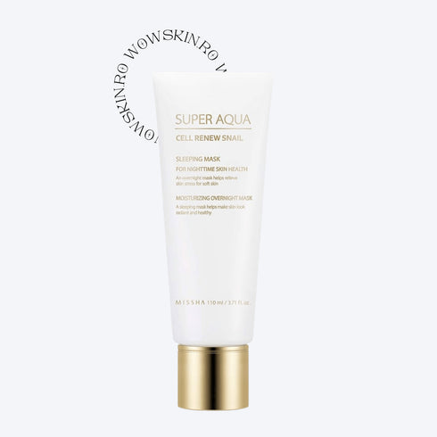 Super Aqua Cell Renew Snail Sleeping Mask - WowSkin Romania