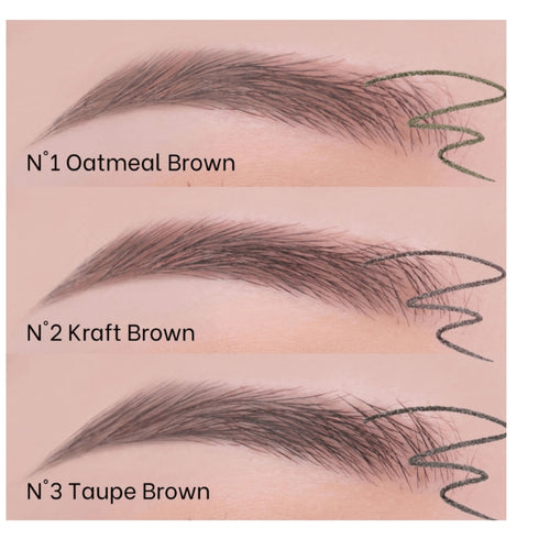 Unleashia Shaper Defining Eyebrow Pencil - 1 Oatmeal Brown - WowSkin Romania