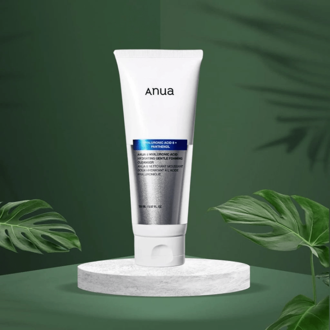 Spumă de curățare coreeană cu acid hialuronic pentru un ten curat, catifelat și fără senzație de uscăciune. Anua Hydrating Cleanser oferă prospețime zilnică.
