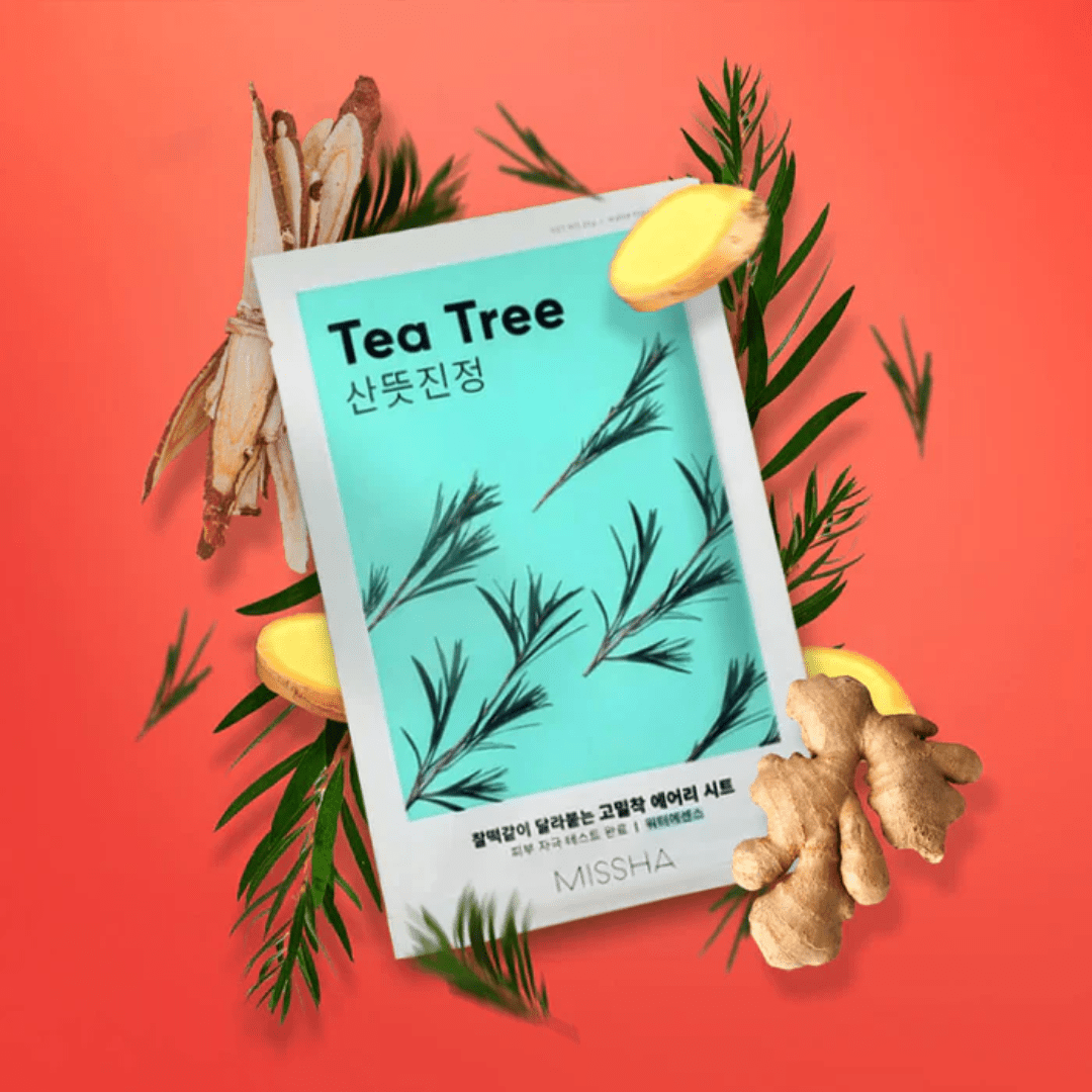 Airy Fit Sheet Mask Tea Tree - WowSkin Romania