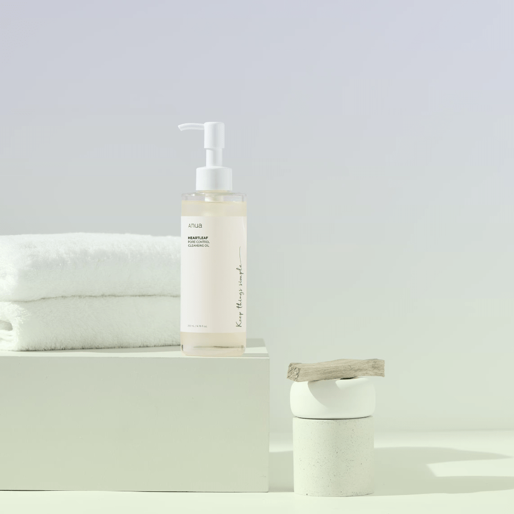 Ulei de curățare ANUA Heartleaf și Toner calmant – hidratare & echilibru