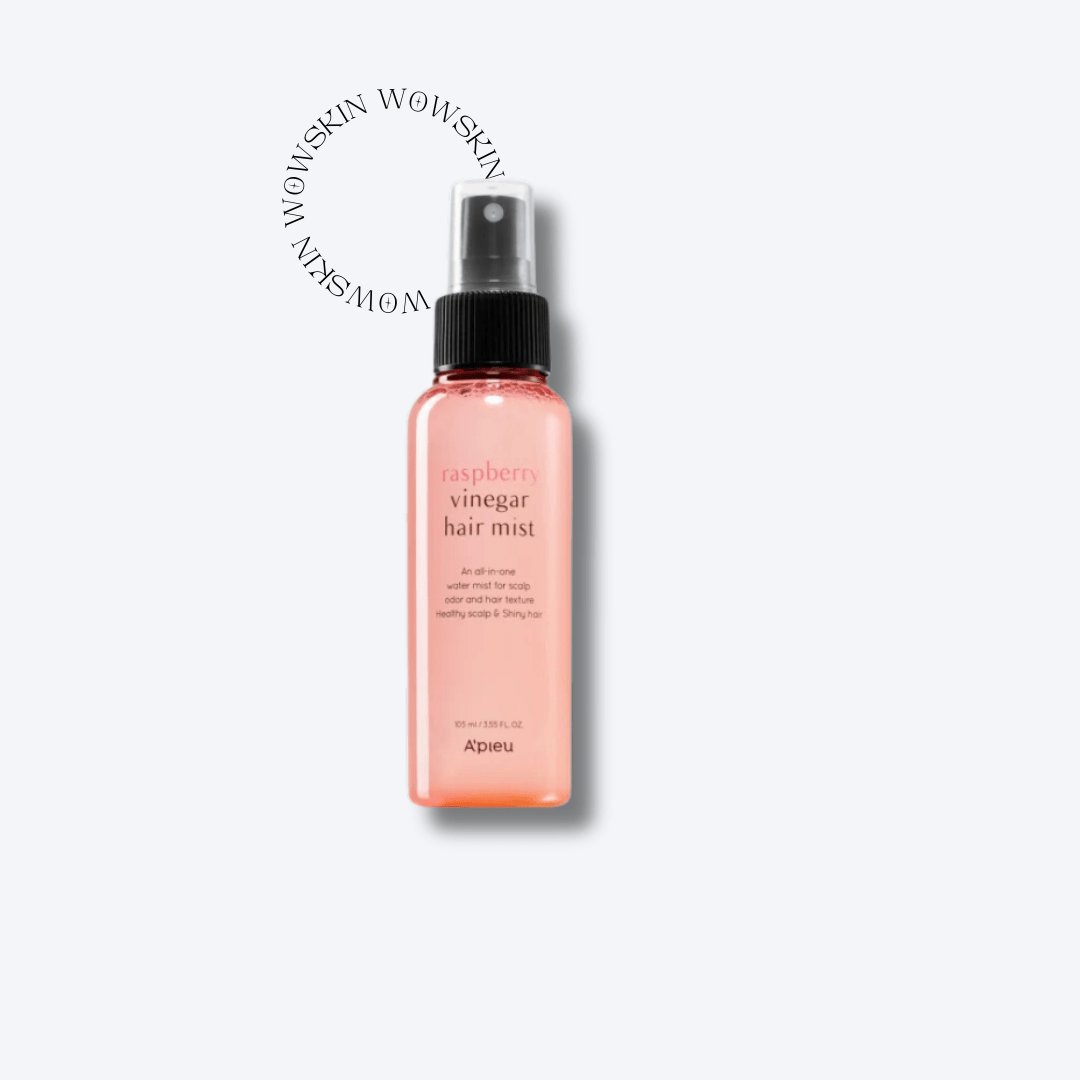 Apieu Raspberry Vinegar Hair Mist – spray coreean revitalizant pentru par stralucitor si scalp curat