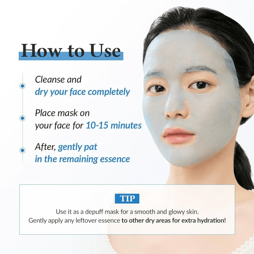 Aqua Blue Hydration Mask 1 pcs - WowSkin Romania