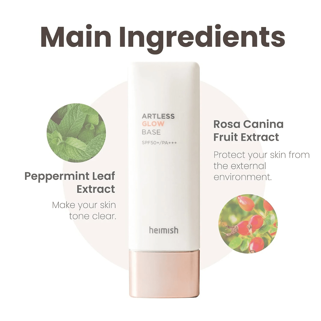 Artless Glow Base SPF 50+ - WowSkin Romania