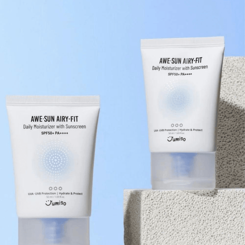 AWE⋅SUN AIRY-FIT Crema idratante quotidiana con protezione solare SPF50+ PA++++, 50 ml