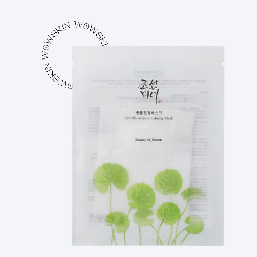 Beauty of Joseon Centella Asiatica Calming Mask calmează rapid iritațiile pielii sensibile.
Masca este îmbogățită cu centella asiatica pentru hidratare și regenerare intensă. wowskin.ro