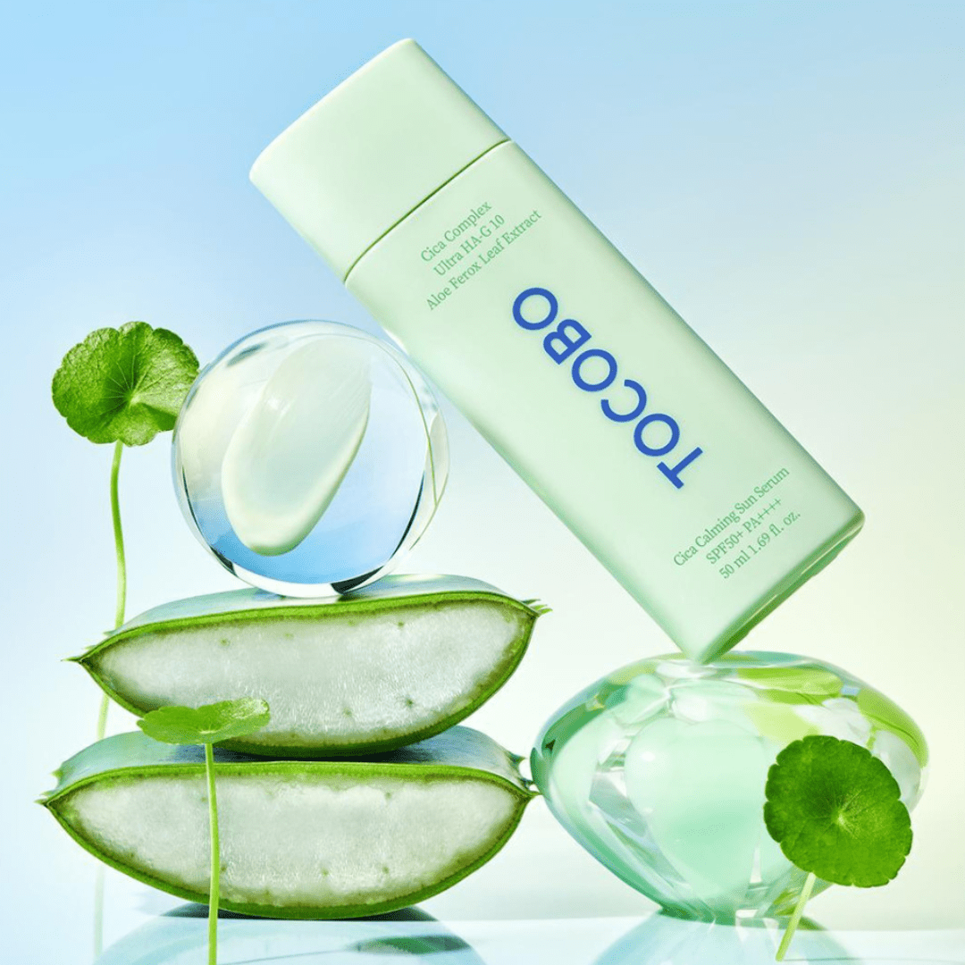 CICA CALMING SUN SERUM 50ML SPF50+ PA++++ - WowSkin Romania