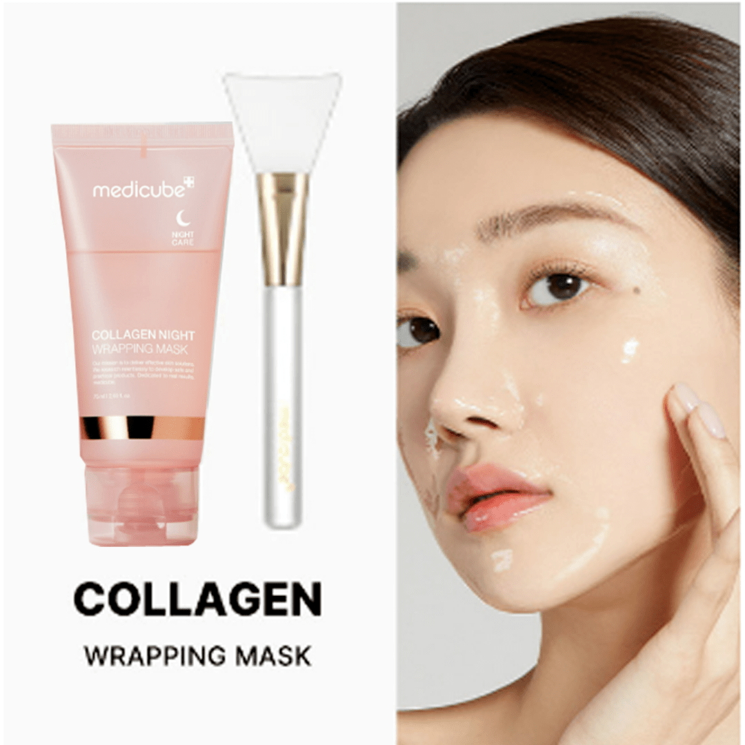 Collagen Night Wrapping Mask, 75 ml - WowSkin Romania