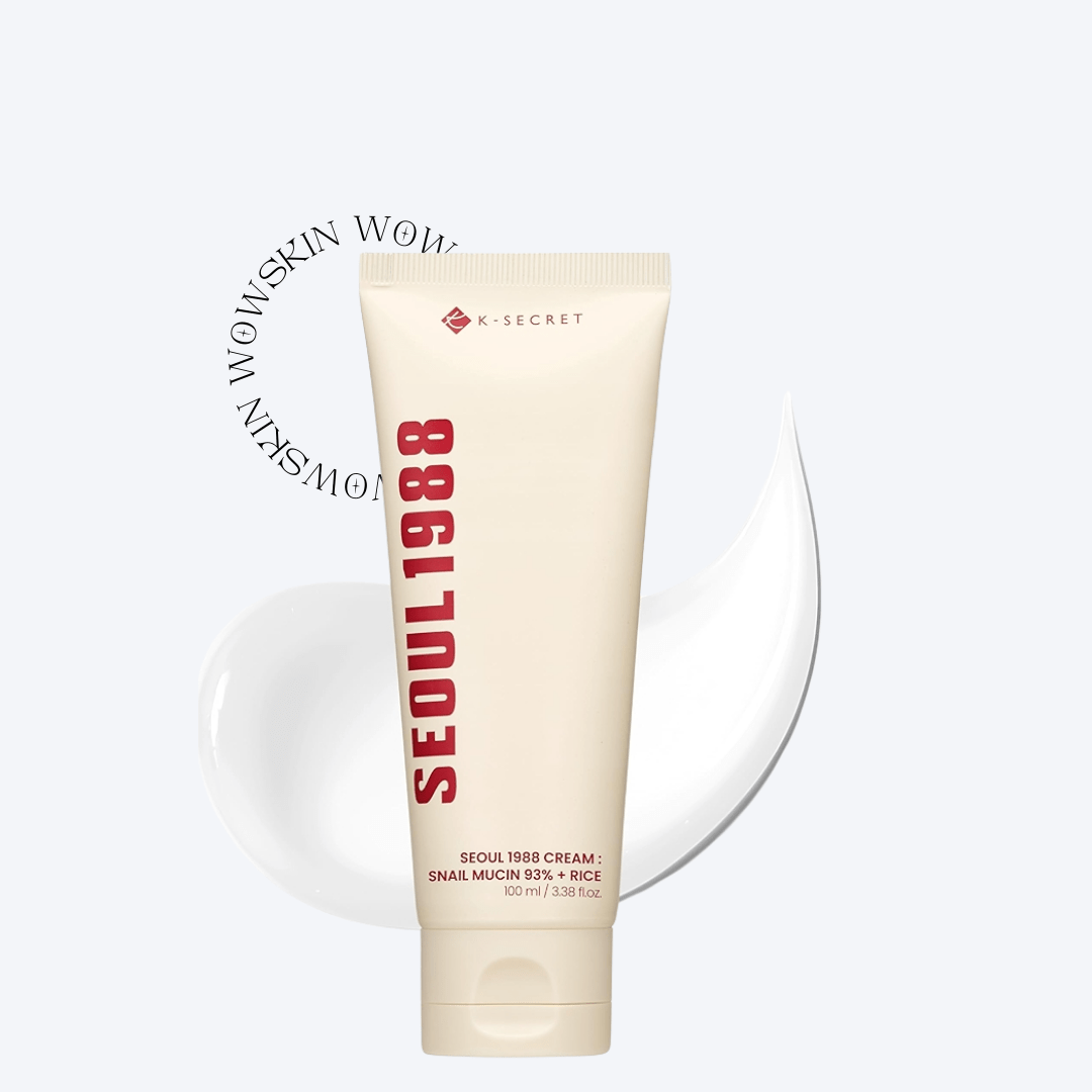 Cream : Snail Mucin 93% + Rice, 100 ml - WowSkin Romania
