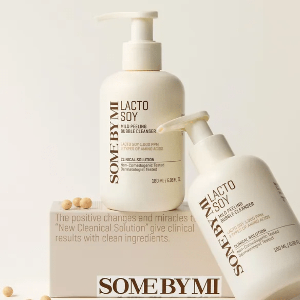 Lactosoy Mild Bubble Peeling Cleanser, 180 ml - WowSkin Romania