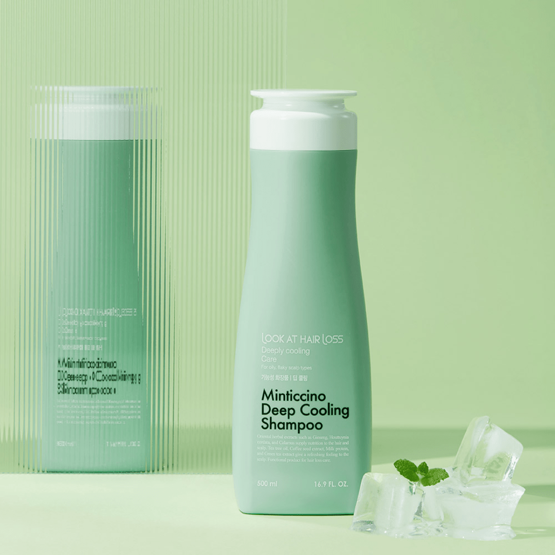 Look At Hair Loss Minticcino Deep Cooling Shampoo, 500 ml - WowSkin Romania