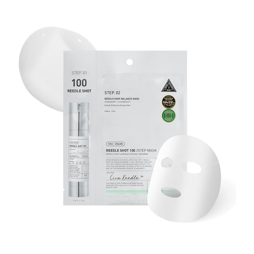 Mild Reedle Shot 100 2 - Step Mask,1 bucata - WowSkin Romania