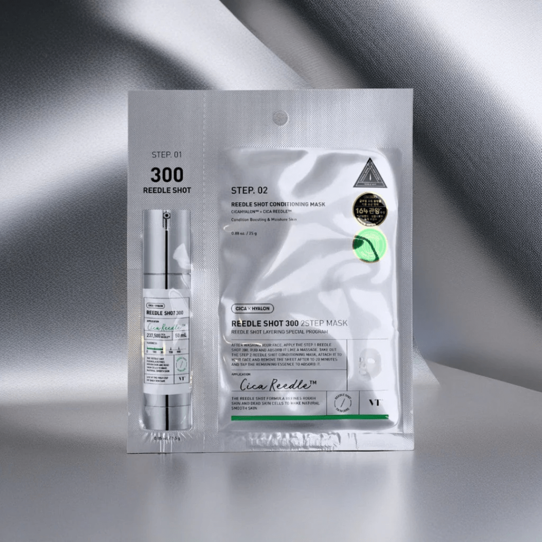 Mild Reedle Shot 300 2 - Step Mask, 1 bucata - WowSkin Romania