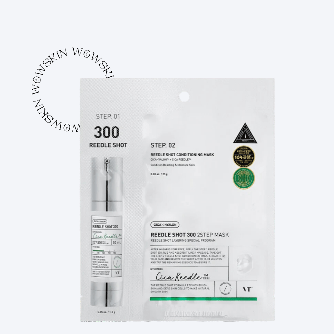 Mild Reedle Shot 300 2 - Step Mask, 1 bucata - WowSkin Romania