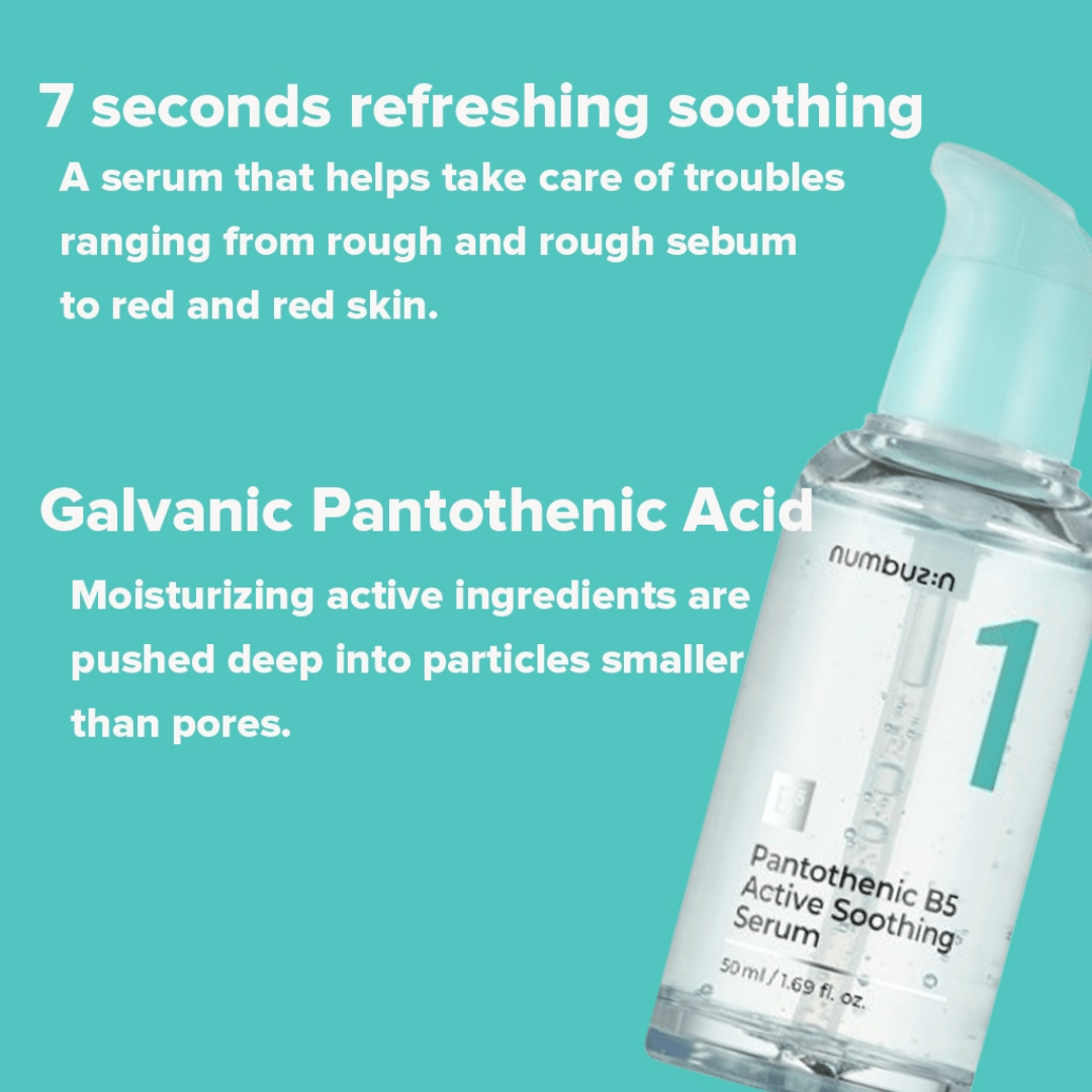 No.1 Pantothenic B5 Active Soothing Serum, 50 ML - WowSkin Romania