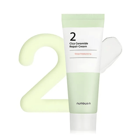 N. 2. Crema Riparatrice Ceramide Cica, 60 ml