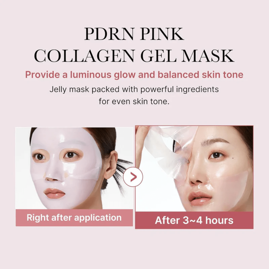 PDRN Pink Collagen Gel Mask, 28 g - WowSkin Romania