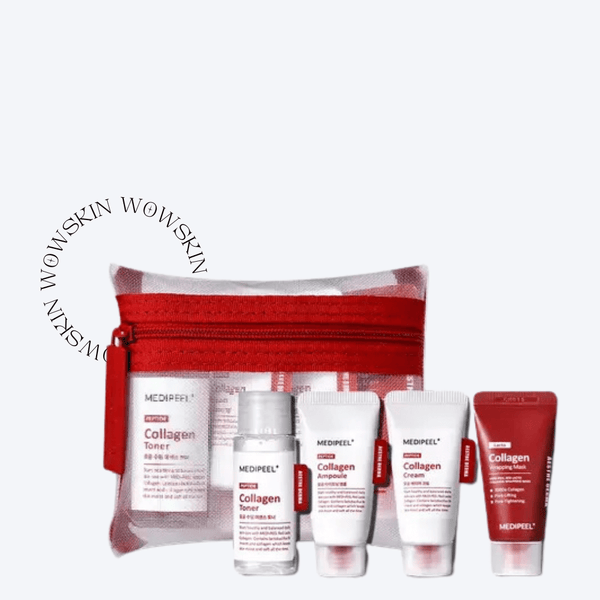 Kit di prova per la cura della pelle Red Lacto Collagen