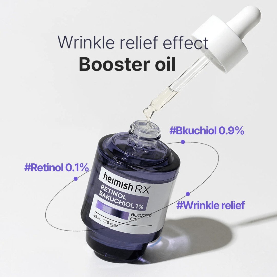 RX Retinol Bakuchiol Booster Oil, 35ml - WowSkin Romania