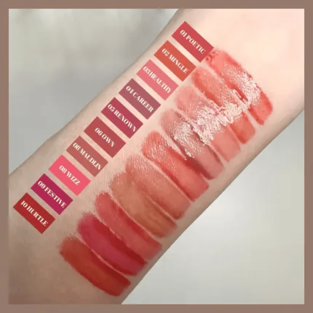 Aplicare BRAYE Thin Glow Tint 03 HEALTHY – aplic ajutor buzelor, aspect natural-radios