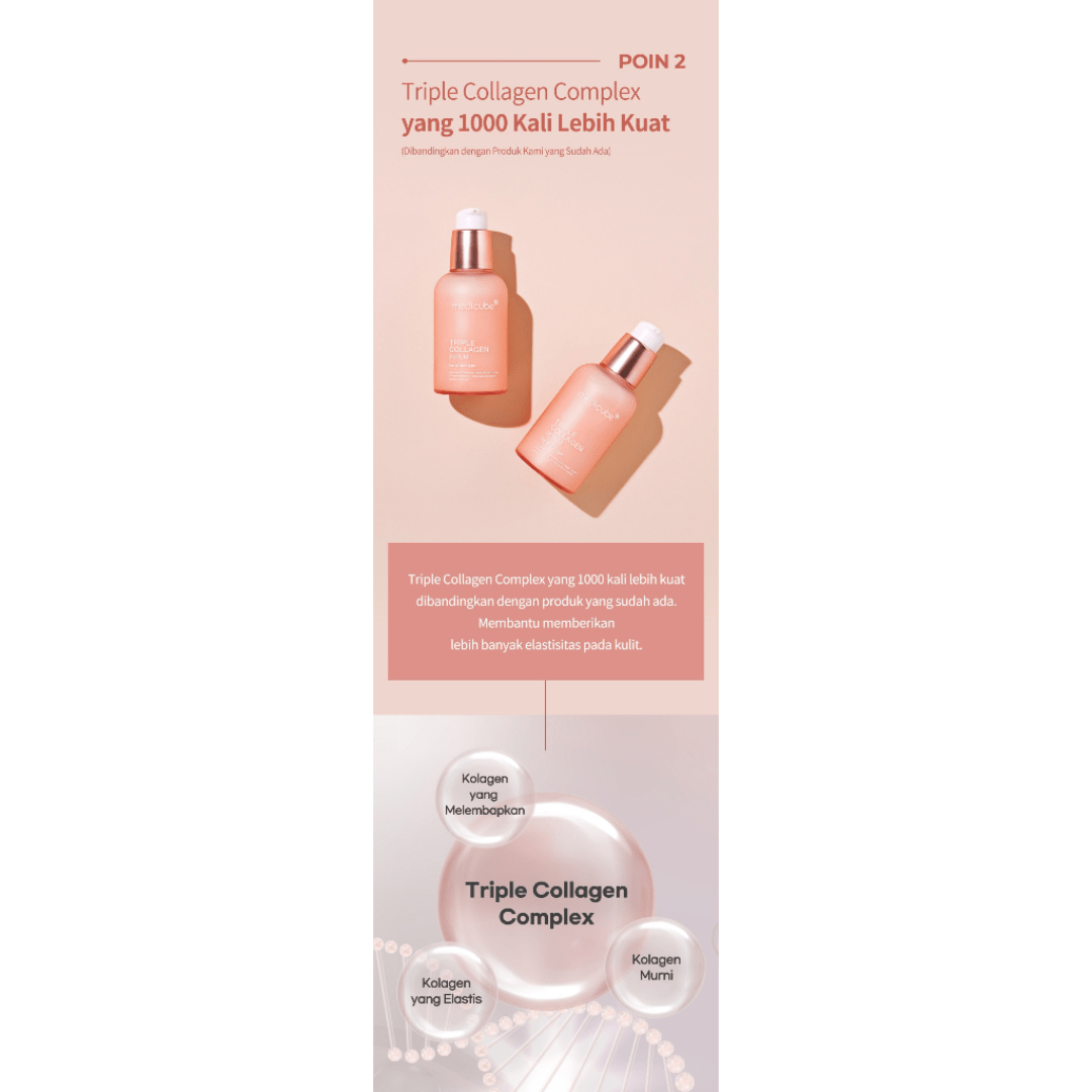 Redă elasticitatea și suplețea pielii cu serul anti-aging Medicube Triple Collagen Serum 4.0.
Formulat pentru a combate pierderea de colagen și a stimula regenerarea celulară în profunzime. wowskin.ro