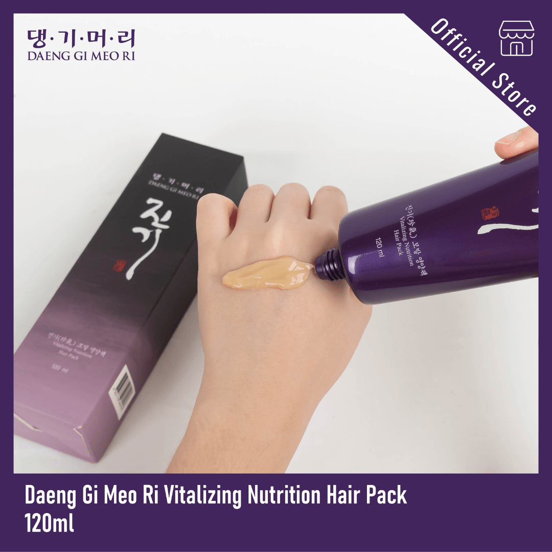  Masca de păr nutritivă și revitalizantă Daeng Gi Meo Ri Vitalizing oferă un tratament de excepție pentru îngrijirea părului. Prezentată într-un tub de 120 ml, această mască îmbogățită cu plante medicinale tradiționale coreene hrănește în profunzime, revitalizând și fortificând chiar și părul cel mai obosit și deteriorat. Formula sa specială este creată pentru a penetra firul de păr, redându-i vigoarea și elasticitatea naturală. Utilizare regulată poate aduce un plus de luminozitate și rezistență