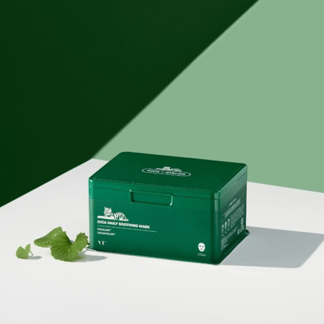 VT Cica Daily Soothing Mask, 30 buc. - WowSkin Romania