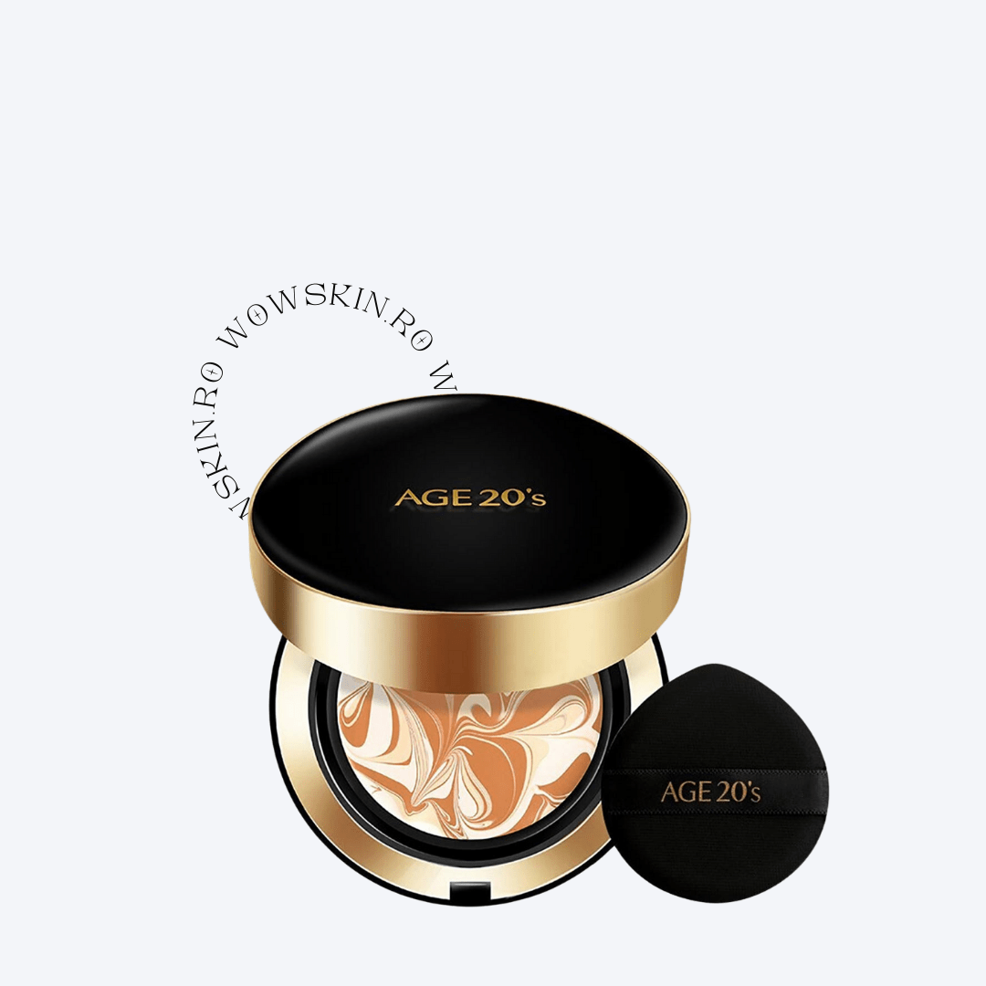 Fond de ten compact cu acoperire medie și protecție solară ridicată
AGE 20’s Medium Beige 23 oferă un finish natural și uniform, cu SPF 50+/PA++++ pentru protecție eficientă împotriva razelor UV.  WowSkin Romania