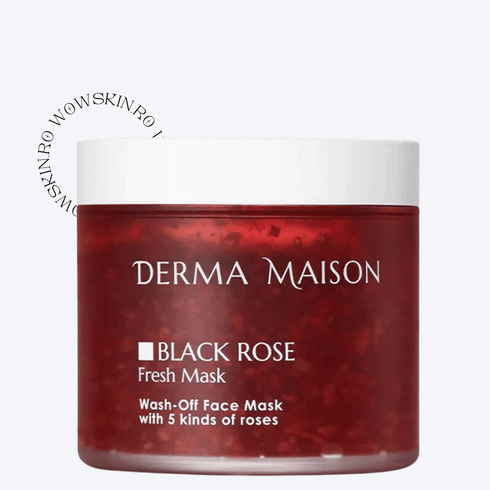 Derma Masion Maschera fresca alla rosa nera