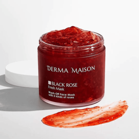 Derma Masion Maschera fresca alla rosa nera