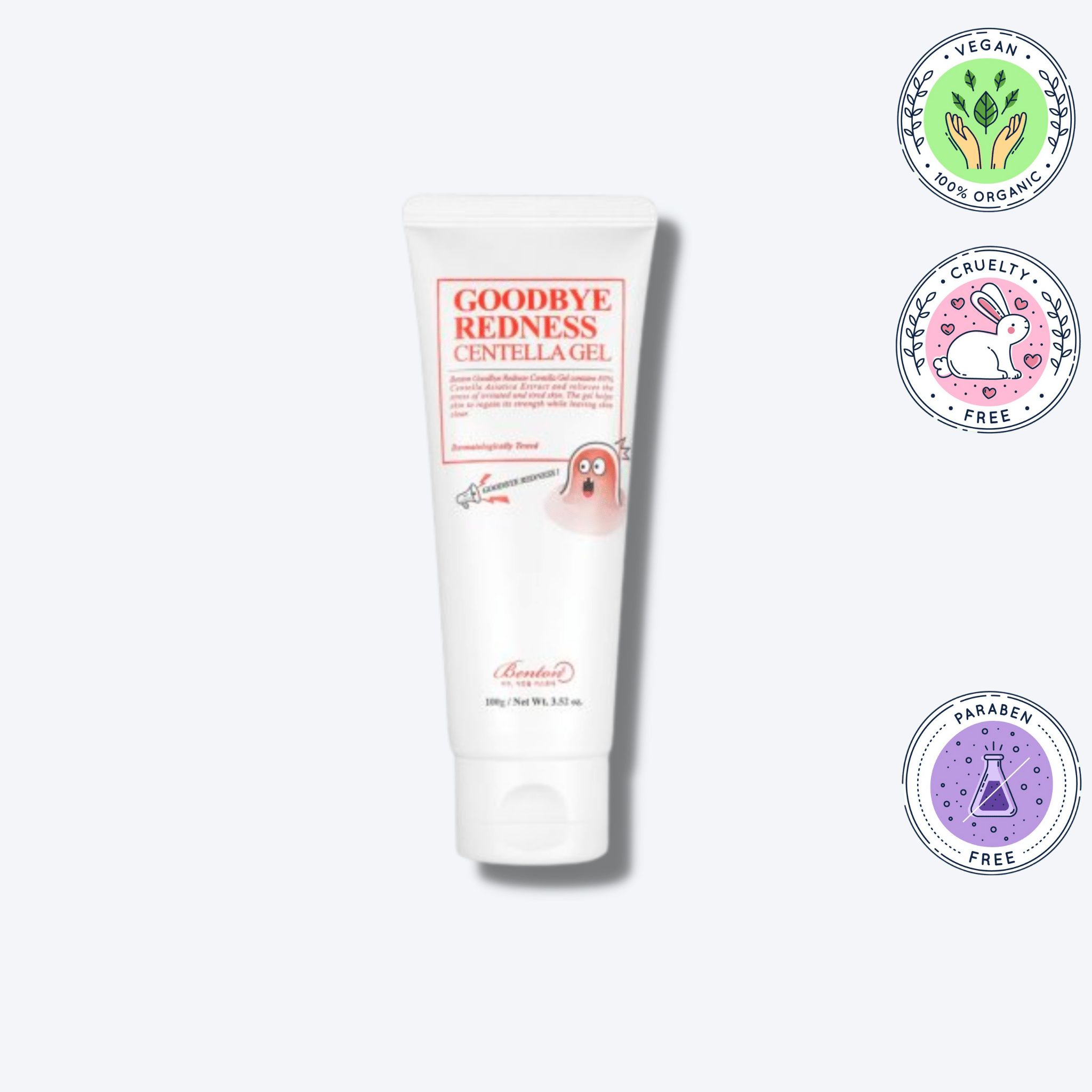  Cu 80% extract de Centella Asiatica, este ideal pentru tenul sensibil, gras sau iritat. wowskin.ro