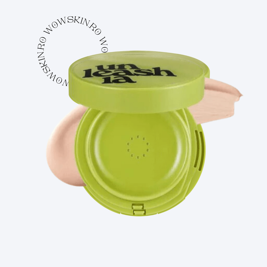 Healthy Green Cushion SPF30/PA++ -21 Eburnean - WowSkin Romania