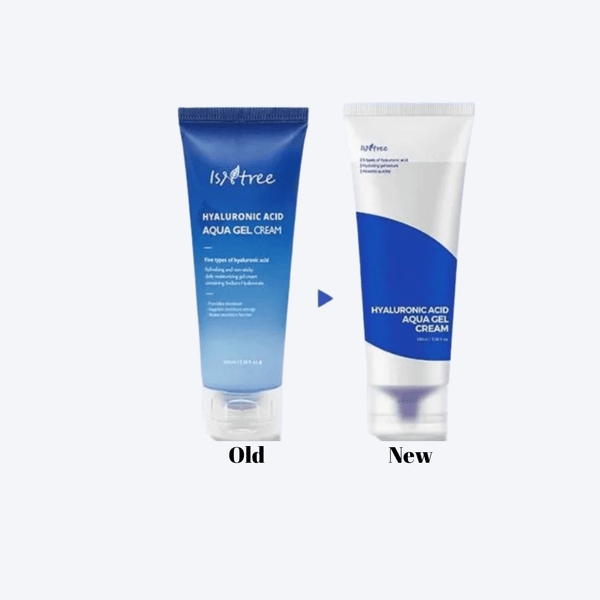 Crema gel acqua all'acido ialuronico